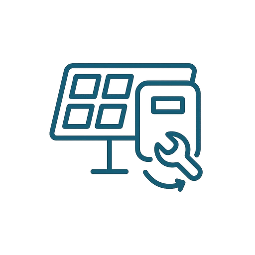 Residential Solar Installation icon