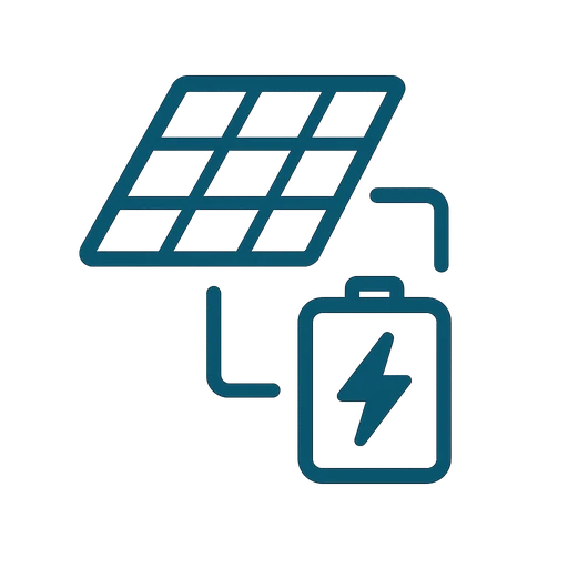 Solar Battery Installation icon