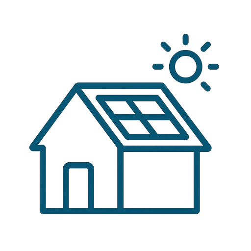 Residential Solar Installation icon